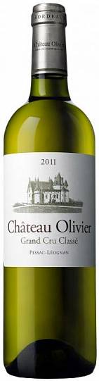 Вино Chateau Olivier Blanc AOC Pessac-Leognan  2014 750 мл