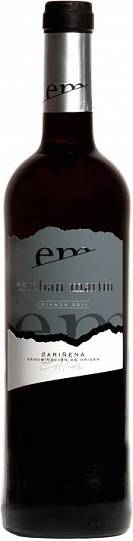 Вино Esteban Martin  Crianza Carinena DO  2014  750 мл