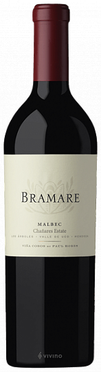 Вино Vina Cobos Bramare Chañares Estate Malbec 2017 750 мл