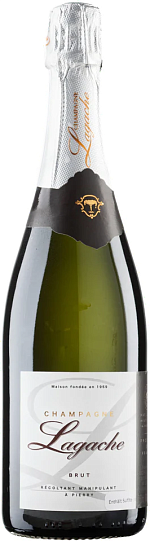 Шампанское Champagne Lagache   Brut  750 мл