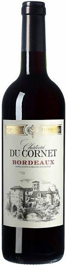 Вино Cheval Quancard Chateau du Cornet Bordeaux AOC  2014 750 мл 12,5%