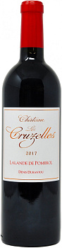 Вино Chateau Les Cruzelles  Lalande de Pomerol AOC 2017 750мл 13.5%