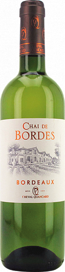 Вино Chais des Bordes blanc  Bordeaux   2017  750 мл