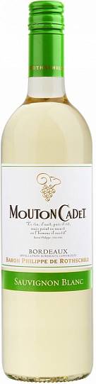 Вино  Mouton Cadet  Sauvignon Blanc  Bordeaux AOC  2017 750 мл