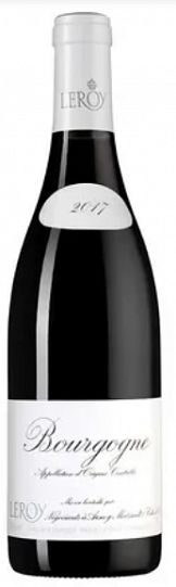 Вино Domaine Leroy  Bourgogne Rouge   2017 750 мл  12%