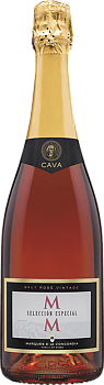 Игристое вино MM Selection Especial Cava Brut   Rose   750 мл