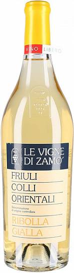 Вино Le Vigne Di Zamo  Ribolla Gialla  Colli Orientali del Friuli DOC  Замо Риб