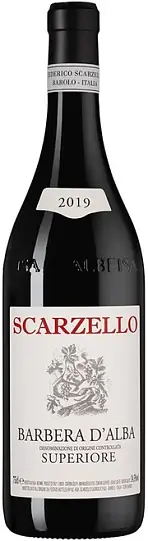 Вино  Scarzello  Barbera d'Alba Superiore DOC  2019  750 мл  