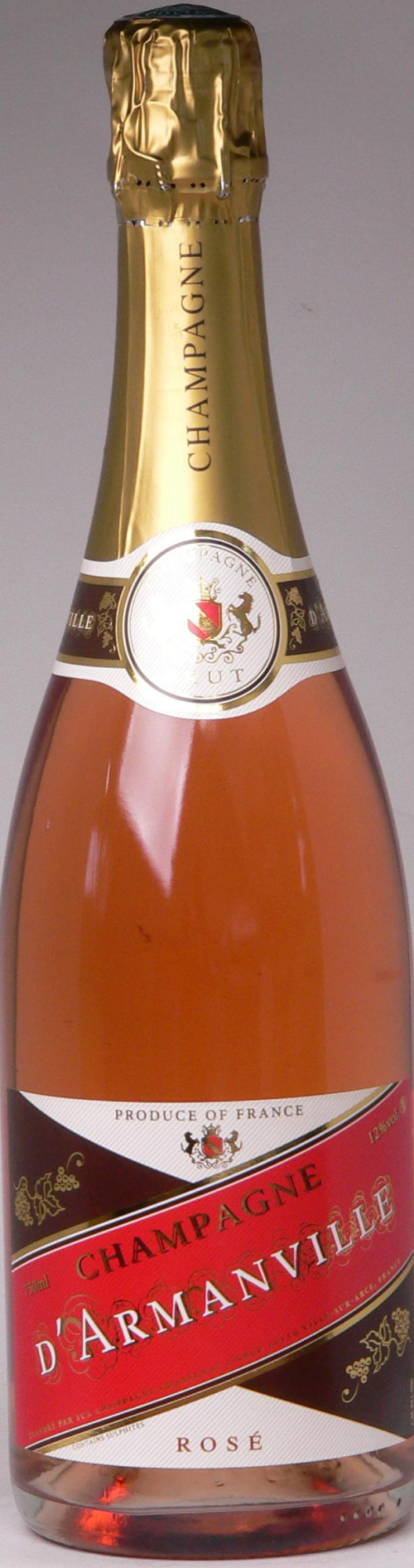Шампанское D'Armanville Rose Brut  750 мл