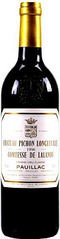 Вино Chateau Pichon-Longueville-Comtesse de Lalande Pauillac AOC 2-me Grand Cru Classe  1995 750 мл