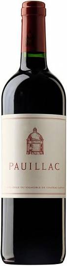 Вино Le Pauillac de Chateau Latour  Pauillac AOC Пойяк де Шато Латур  