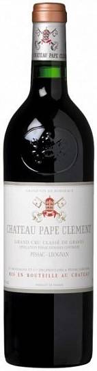 Вино Chateau Pape Clement  AOC Pessac-Leognan Grand Cru Classe de Graves  2007 750 м