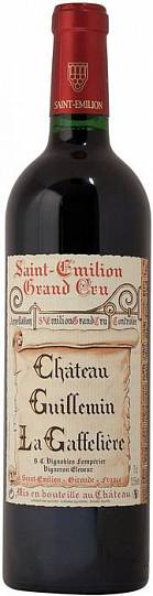 Вино   Chateau Guillemin la Gaffeliere Saint-Emilion Grand Cru AOC 2018 750 мл 