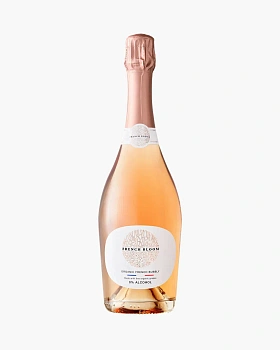Игристое вино безалкогольное  French Bloom  Organic Bubbly  Le   Rose   Alcohol-Free  375 мл 0%