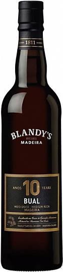 Вино Blandy's Bual Medium Rich 10 Years Old  500 мл 