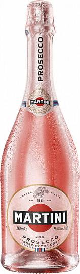 Игристое вино  Martini  Rose Extra Dry  Prosecco DOC   750 мл 
