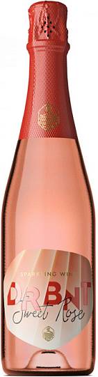 Игристое вино  "DRBNT" Brut Rose  ДРБНТ   розовое сла