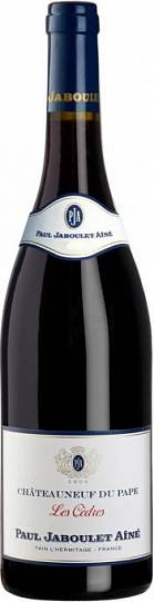 Вино Paul Jaboulet Aine   Les Cedres  Rouge  Chateauneuf du Pape   2019  750 мл
