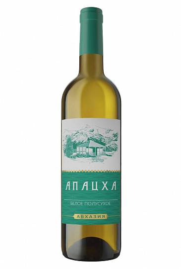 Вино АПАЦХА, белое полусухое 750 мл