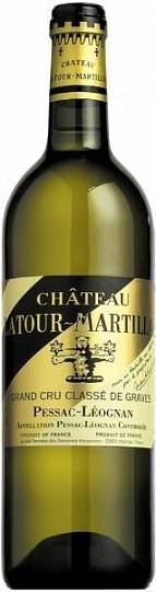 Вино Chateau Latour-Martillac Pessac-Leognan AOC Blanc white 750 мл