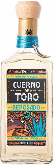 Текила   Cuerno de Toro  Reposado 750 мл  38 %