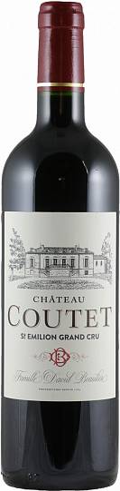 Вино Saint-Emilion Grand Cru АОС Chateau Coutet 2020 14% 750 мл