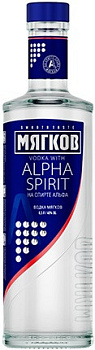 Водка Мягков на спирте Альфа 500 мл