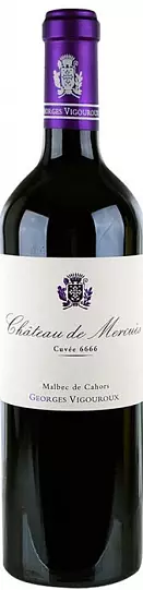Вино Chateau de Mercues Cuvee 6666   750 мл  14,5 %