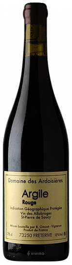 Вино  Domaine des Ardoisieres Argile Rouge 2022 750 мл 12,5%