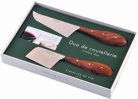Набор для сыра L'Atelier du Vin Set for cheese  Duo de Coutellerie  in box  А