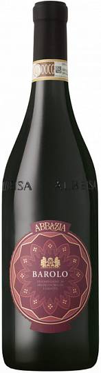 Вино Abbazia Barolo red dry  2015 750 мл