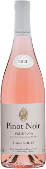 Вино Florian Mollet  Pinot Noir. Val de Loire   2020   750 мл  12,5%