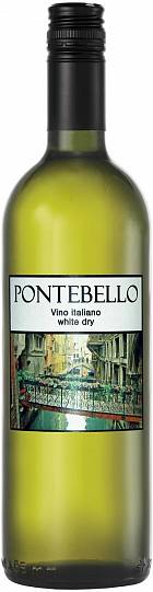 Вино Pontebello blanco dry Понтебелло белое сухое 750 мл
