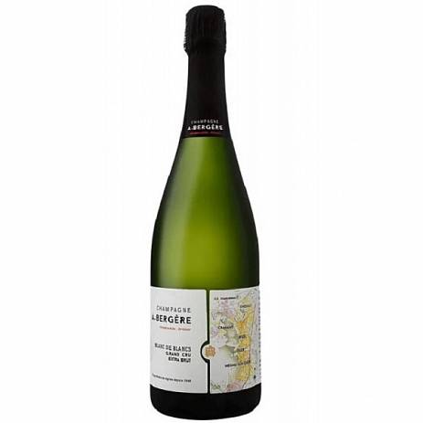 Шампанское  A. Bergere  Grand Cru Blanc de Blancs Extra Brut   2020 750 мл 12%