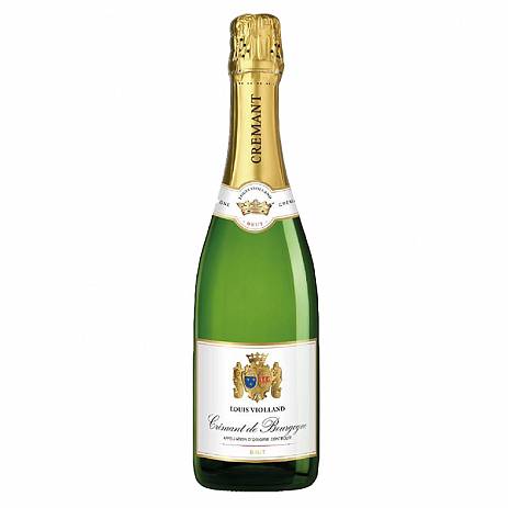 Игристое вино   Louis Violland  Cremant de Bourgogne AOС white brut   2022  7