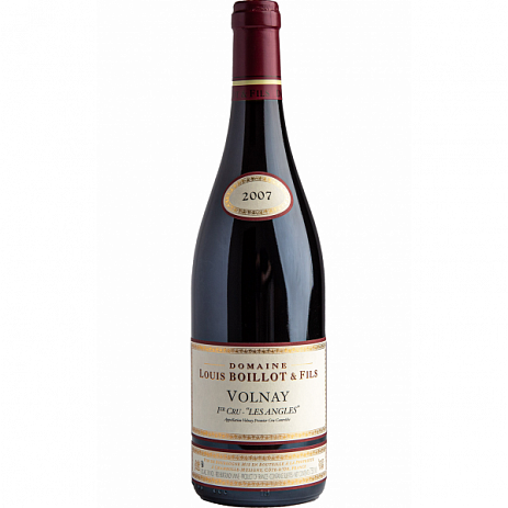 Вино Domaine Louis Boillot & Fils Volnay 1er Cru Les Angles  2007 750 мл 13%
