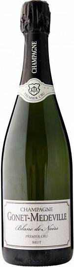 Шампанское Gonet-Medeville Blanc de Noirs Premier Cru Brut Champagne AOC Шам