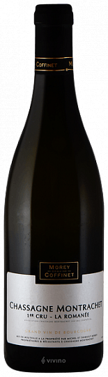 Вино  Domaine Morey-Coffinet Chassagne Montrachet 1er Cru 'La Romanée   Домен М