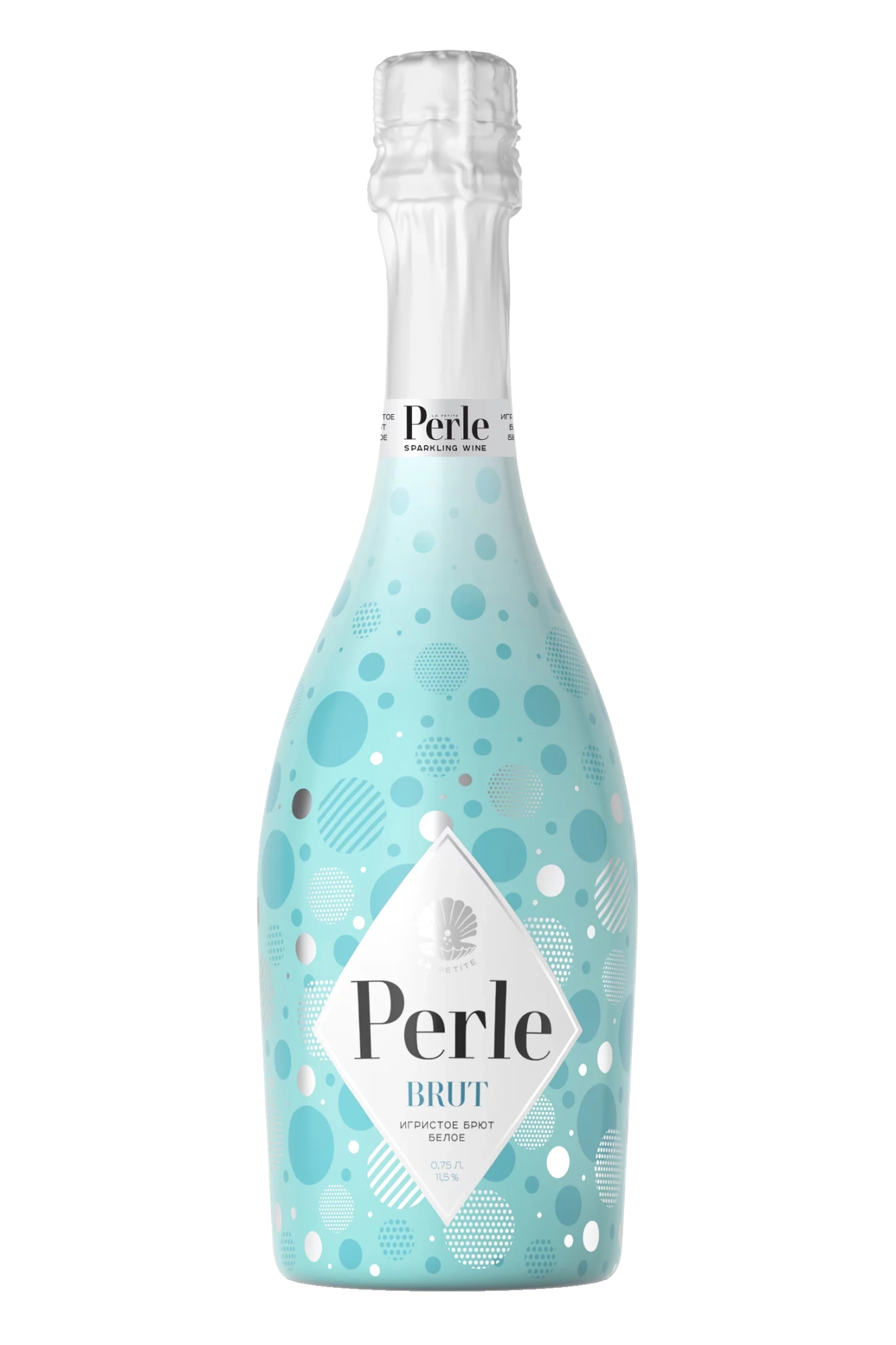 Игристое вино  La Petite Perle white Brut   750  мл