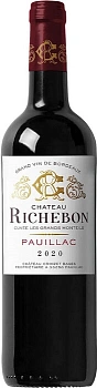 Вино Chateau Richebon  Pauillac AOC  2020   750 мл