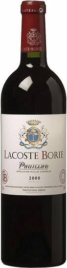 Вино Chateau  Lacoste-Borie Paulliac АОС  2013 750 мл 13%