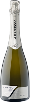 Вино игристое "Aristov"  white  Brut  750 мл