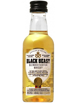 Виски Black Beast Blended Scotch Whisky  50 мл