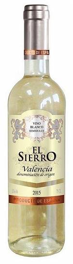 Вино El Sierro vino blanco semidulce white 750 мл