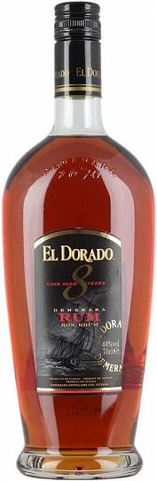 Ром Demerara Distillers  El Dorado 8 Years Old Cask Aged  700 мл                     