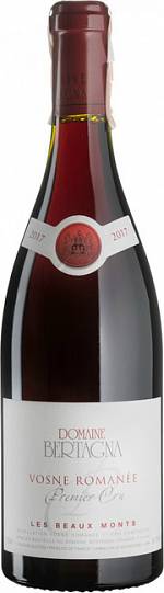 Вино Domaine Bertagna Vosne Romanee 1-er Cru Les Beaux Monts  2017 375 мл