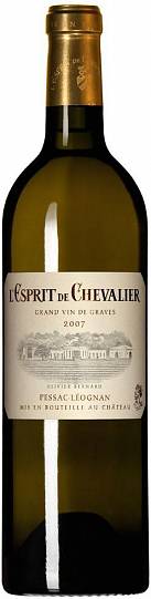 Вино   L'Esprit de Chevalier Blanc  Л' Есприт Де Шевалье. Пессак