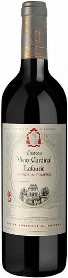 Вино Cheval Quancard Chateau Vieux Cardinal Lafaurie  2018 750 мл