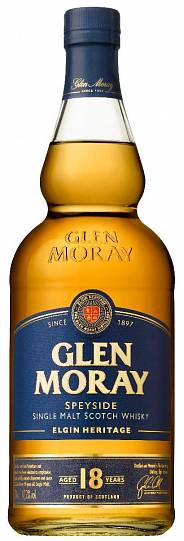 Виски  Glen Moray Single Malt Elgin Heritage 18 YO  700 мл