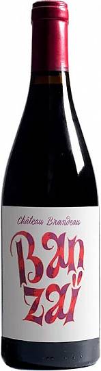 Вино Chateau  Brandeaux Banzai  AOC 2019 750 мл 14,3%